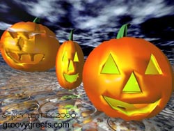 Punkin Patch Halloween Groovy Greeting